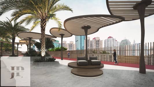 1 Bedroom Apartment for Sale in Dubai Land Residence Complex, Dubai - Peace Lagoons Roof Top - 3 - Jogging Track. jpg