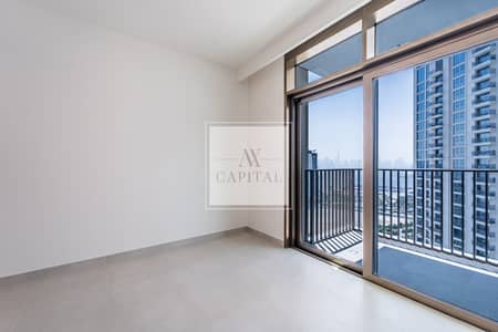 1 Bedroom Apartment for Rent in Dubai Creek Harbour, Dubai - Brand New | Burj Khalifa View | Vacant