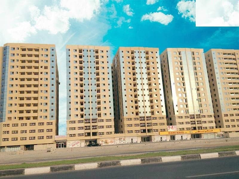 CHEAPEST DEAL. . !! SPECIOUS ONE BEDROOM HALL IN GARDEN CITY TOWER AJMAN