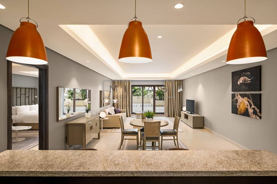 2 14 One Bedroom Apartmentt - Living and Dining Area. jpg