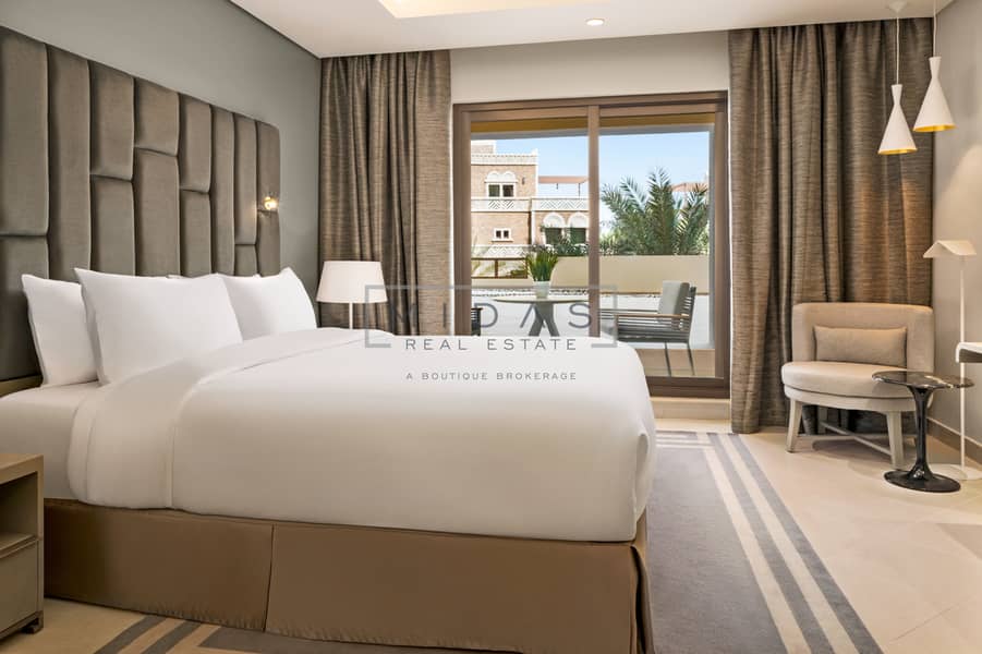 3 15 One Bedroom Apartment - Master Bedroom. jpg