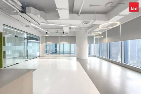 Office for Rent in Business Bay, Dubai - Vacant | Half floor for rent in Vision Tower