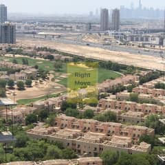 3 Bedroom + Maid room Villa For Rent Warsan Village WITH BALCONY/ 110,000