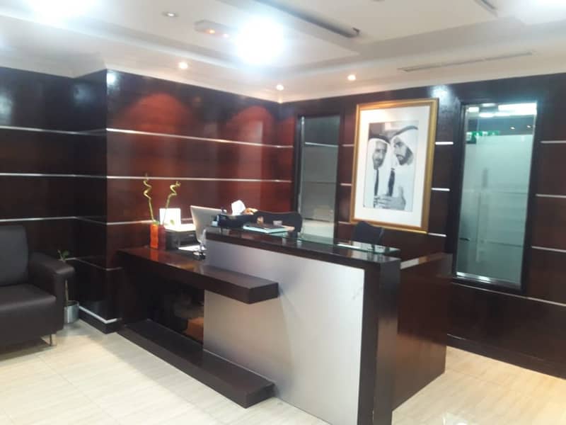 Flexi Desk With ESTADAMA DED approved near Metro AED 5,000 /yr