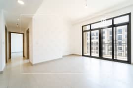 Vacant 2-BR | Serene Pool View | Vastu
