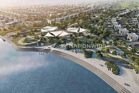 Plot for Sale in Yas Island, Abu Dhabi - Amazing Layout | Corner Single Row | Sea View