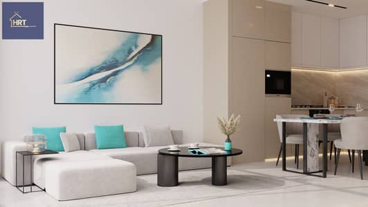 1 Bedroom Apartment for Sale in Al Furjan, Dubai - 3-Living. jpg