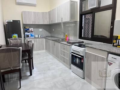 European Spacious Fully Furnished  Two Bedroom Villa  Full Pvt Entrance and Hall -Pvt Front yard Big Kitchen /3 Baths M/6500 In Al Mushrif Abu Dhabi