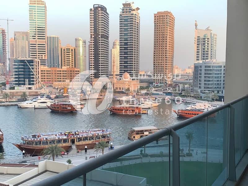 En-suite bedroom with Balcony | Dubai Marina View