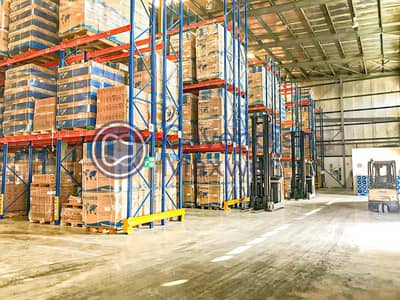 Warehouse with racking system - JAFZA Warehouse with racking system - JAFZA