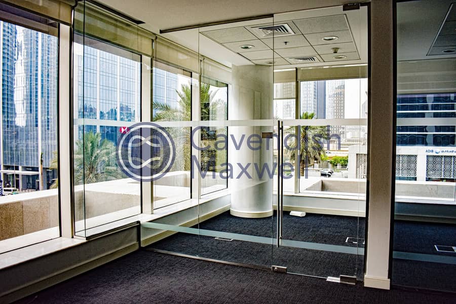 Fitted Unit I Emaar Square I Glass Partitioned