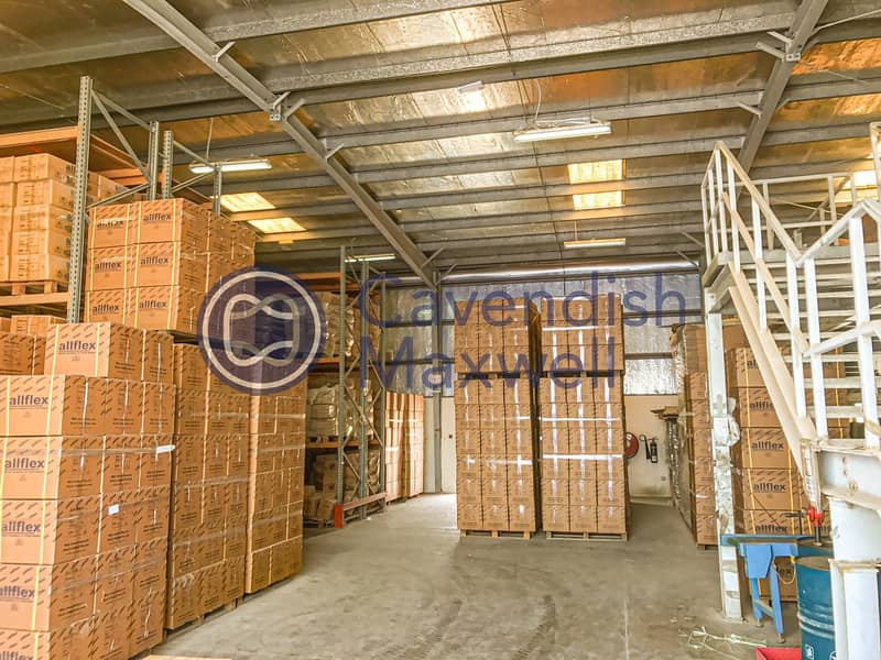 Small Factory With a Large Vacant Yard I JAFZA