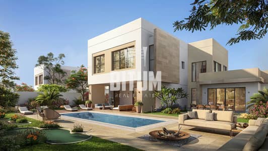فیلا 5 غرف نوم للبيع في جزيرة ياس، أبوظبي - 14 Rear Yard Area 5F Yas Acres Dhalias bitum real. jpg