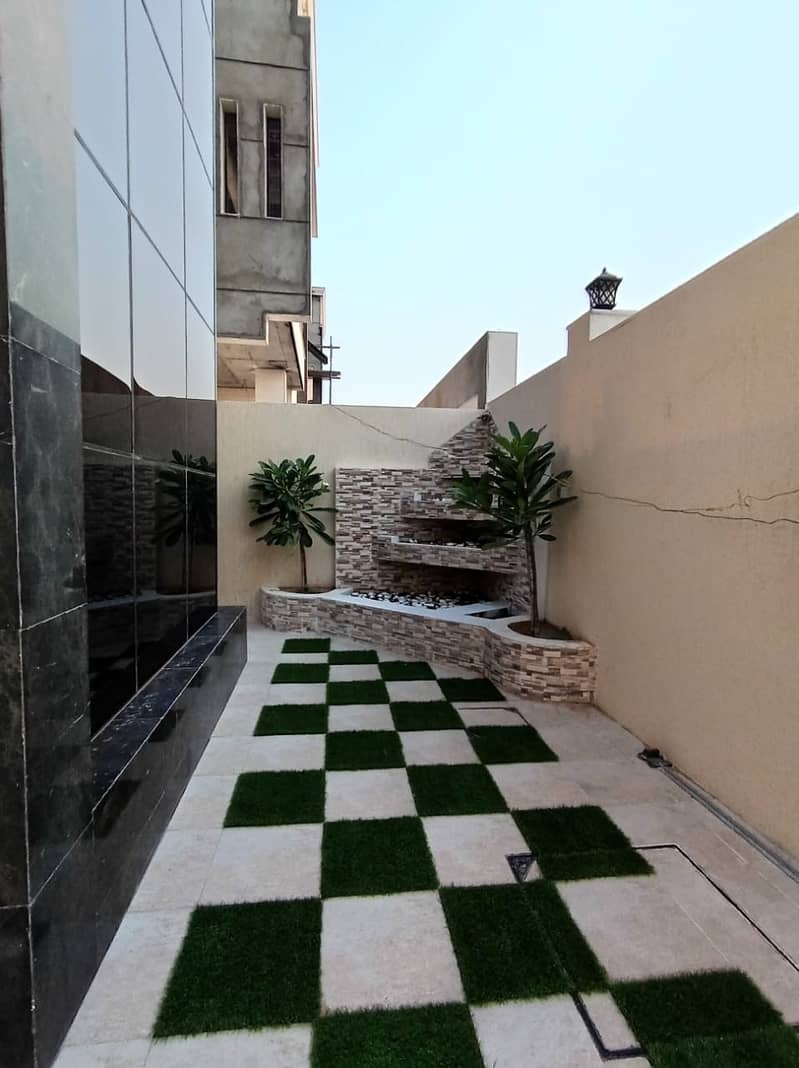 4 حديقه مع نافوره. jpg