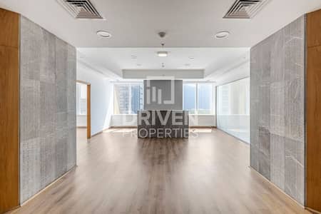 Office for Rent in Sheikh Zayed Road, Dubai - Half Floor | Fitted Office with SZR View