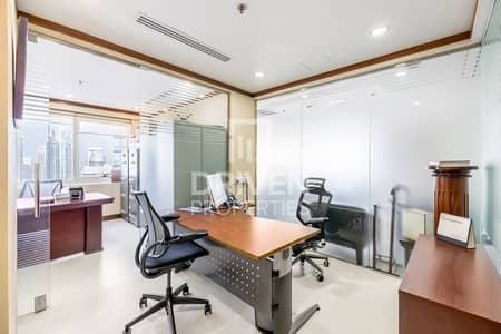 Office for Rent in Jumeirah Lake Towers (JLT), Dubai - Next to Metro | Spacious and Fitted Office
