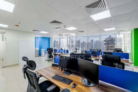 Office for Sale in Jumeirah Lake Towers (JLT), Dubai - High Floor | Fully Fitted | Investment Deal
