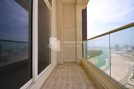 فلیٹ 2 غرفة نوم للبيع في جزيرة الريم، أبوظبي - 2-bedroom-apartment-al-reem-island-shams-abu-dhabi-mangrove-place-balcony. JPG