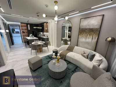 1 Bedroom Apartment for Sale in Arjan, Dubai - living room. jpeg