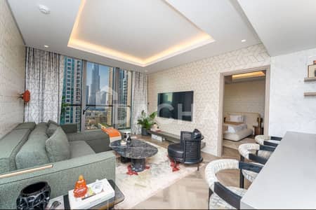 1 Bedroom Flat for Sale in Business Bay, Dubai - Burj khalifa view Fully upgraded+Custom furnished