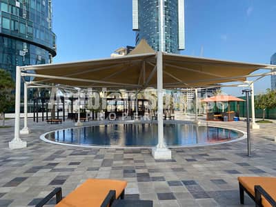 阿尔雷姆岛， 阿布扎比 1 卧室公寓待售 - Sun Tower pool. jpg