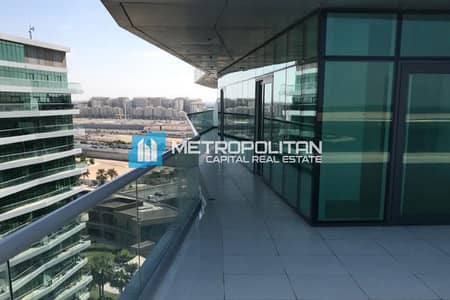 3 Bedroom Apartment for Sale in Al Raha Beach, Abu Dhabi - Full Sea View | Corner 3BR+M+Big Balcony | Type 3U