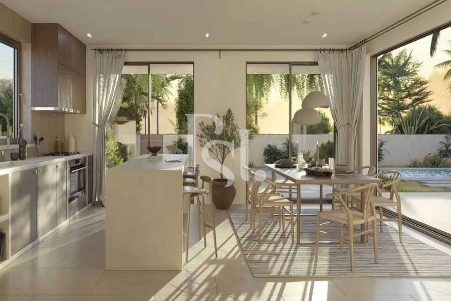 4 5-BRM-Viilla-Aljurf-Gardens-Abu-Dhabi-Dining-Area-Kitchen. jpg