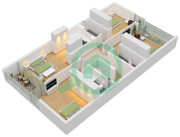 Type 1B, First Floor