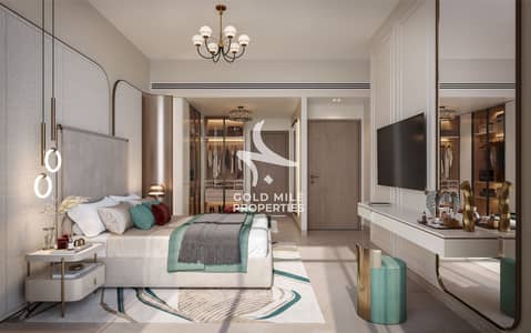 فلیٹ 2 غرفة نوم للبيع في مدينة دبي الرياضية، دبي - Interior Master Bedroom. jpg