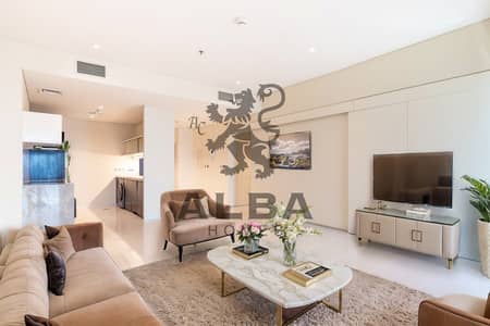 شقة 2 غرفة نوم للايجار في شارع الشيخ زايد، دبي - IMG_1959-HDR - Living Room - Luxury - 16. jpg