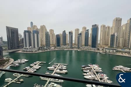3 Bedroom Flat for Rent in Dubai Marina, Dubai - Waterfront View | Furnished | Luxury Living 3 Bedroom Flat for Rent in Dubai Marina, Dubai - Waterfront View | Furnished | Luxury Living