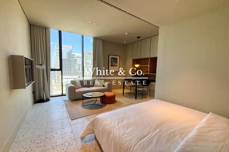 Studio for Rent in Business Bay, Dubai - Burj Khalifa Views | Spacious | Vacant