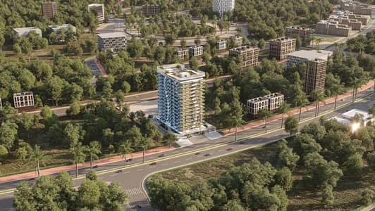 2 Bedroom Apartment for Sale in Dubai Land Residence Complex, Dubai - Aerial. jpg