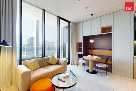 Studio for Rent in Business Bay, Dubai - Top Amenities | Burj Khalifa View | Digital Nomad Spot