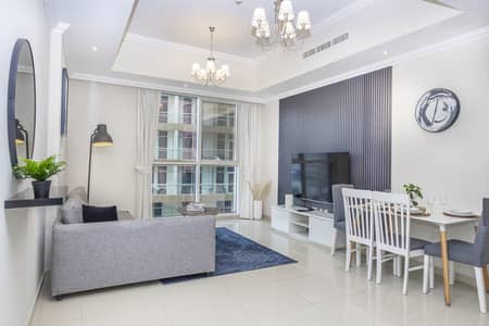 1 Bedroom Apartment for Rent in Downtown Dubai, Dubai - Livingroom. JPG