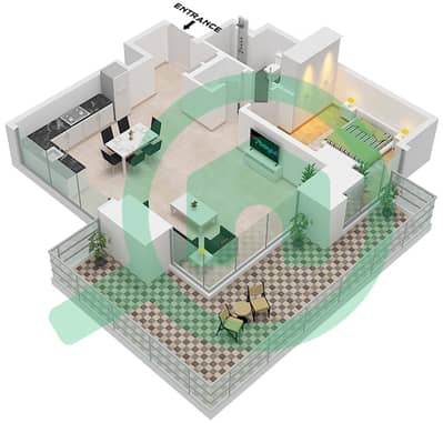 Тауэр 2 - Апартамент 1 Спальня планировка Единица измерения 1 PODIUM FLOOR 1,2 Тауэр 2 - Апартамент 1 Спальня планировка Единица измерения 1 PODIUM FLOOR 1,2