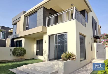 5 Bedroom Townhouse for Rent in Dubai Hills Estate, Dubai - Facing to the Park | Single Row | 5BR+M