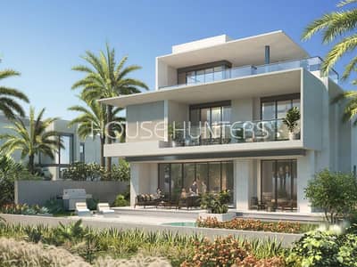 5 Bedroom Villa for Sale in Jebel Ali, Dubai - Lagoon Backing- Largest Plot - largest Layout