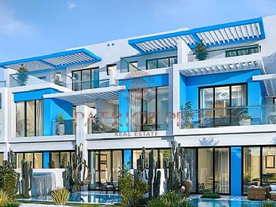 大马士革湖住宅， 迪拜 4 卧室联排别墅待售 - Santorini_4x3-1. jpg