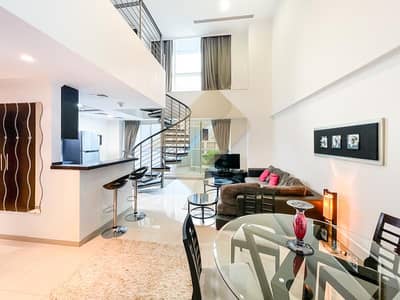1 Bedroom Apartment for Rent in Dubai Marina, Dubai - Loft Apartment | Fully Furnished | Vacant 1 Bedroom Apartment for Rent in Dubai Marina, Dubai - Loft Apartment | Fully Furnished | Vacant