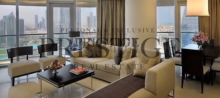 Fully Furnished|Burj Khalifa & Fountain View