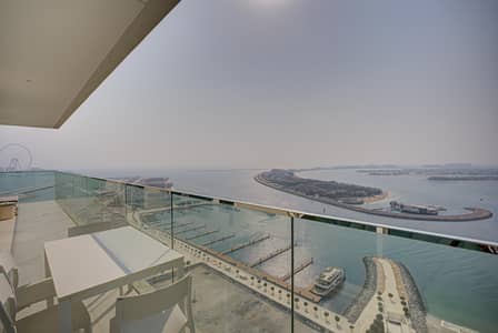 2 Bedroom Apartment for Rent in Dubai Harbour, Dubai - Sea View | Beach | Upgraded | Terrace