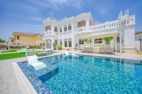6 Bedroom Villa for Rent in Palm Jumeirah, Dubai - Private Pool | Beach Access | Vacant