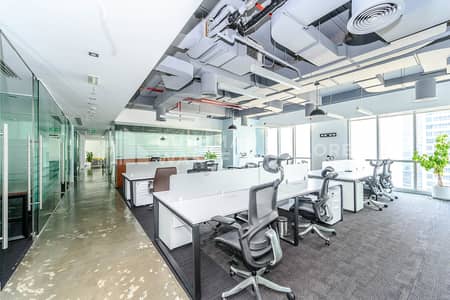 Office for Rent in Dubai Marina, Dubai - Fitted Office | Flexible Leasing Options | Vacant