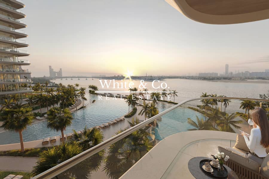 2 Bed + Maids| Palm Views |Genuine Seller