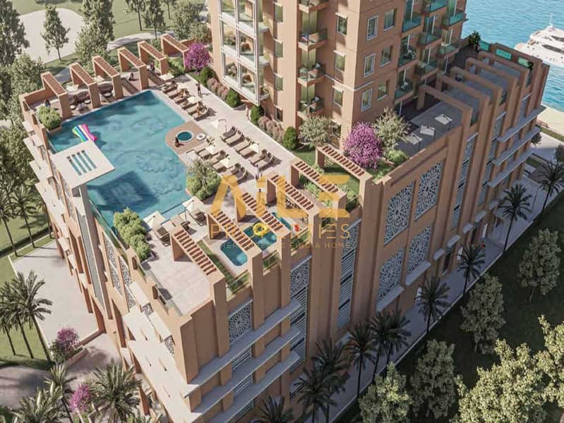 位于迪拜海港城，Riva Residence 3 卧室的公寓 6490000 AED - 11502664