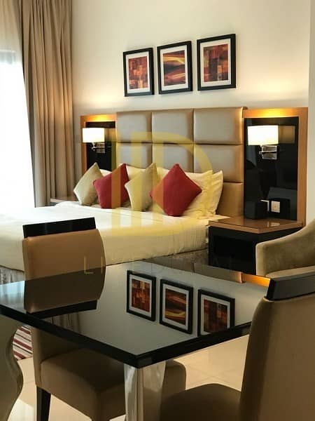 SH - 46K  FULLY FURNISHED STUDIO IN CAPITAL BAY BY DAMAC