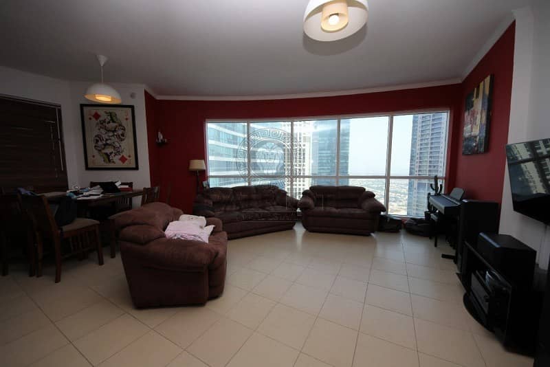 Dubai Marina 3 Bedroom Apartment with a Seaview Rented Unit