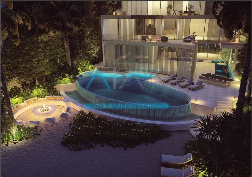Villa night view. png Villa night view. png