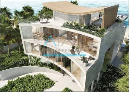 فیلا 6 غرف نوم للبيع في جزر العالم‬، دبي - Villa Front pcs from top. png